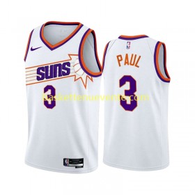 Maillot Basket Phoenix Suns CHRIS PAUL 3 ASSOCIATION EDITION 2023-2024 Blanc Swingman - Homme